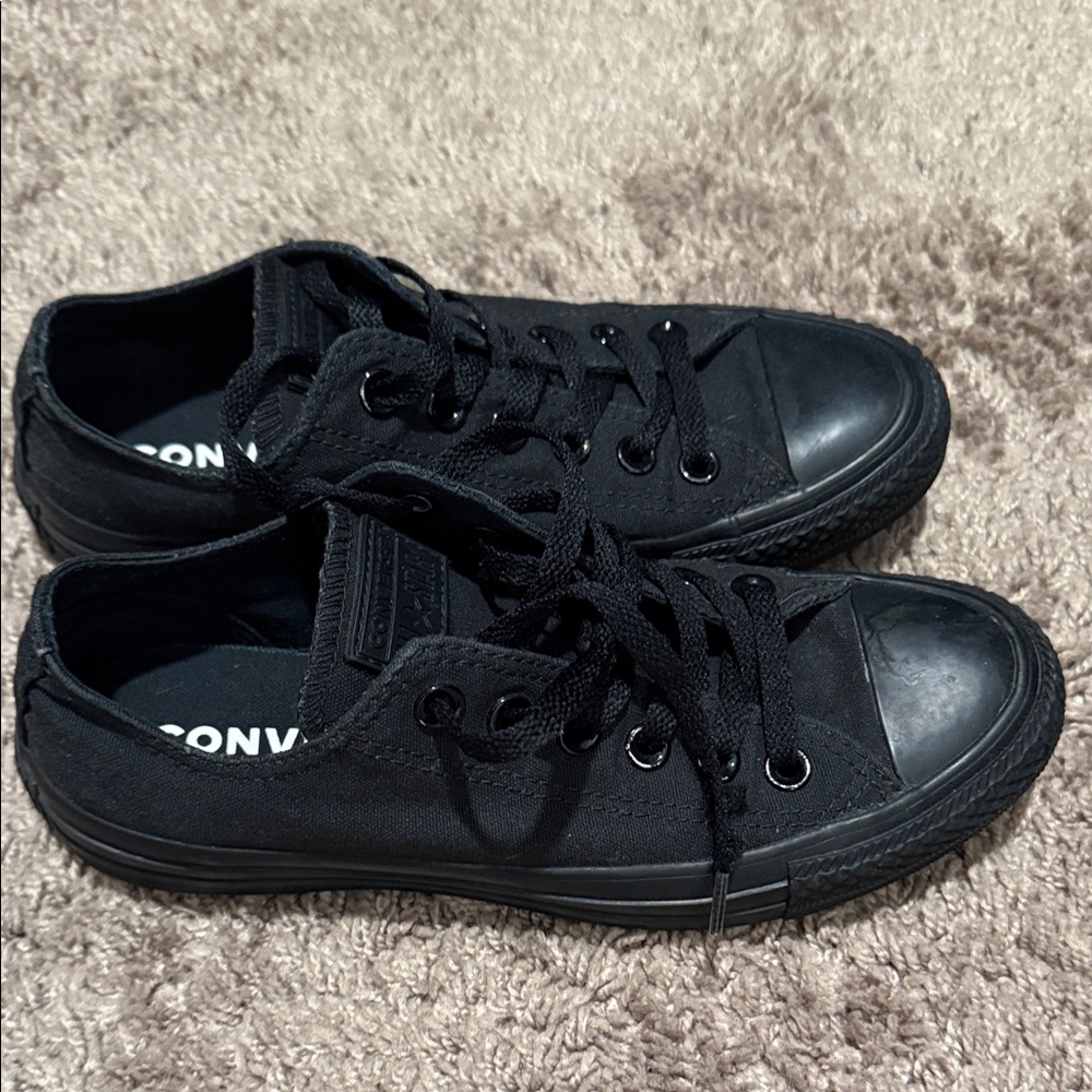Converse Women's Black Athletic Shoes
